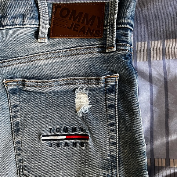 Tommy Hilfiger THFlex Blue Jeans US40x32 Skinny Stretch New - Picture 5 of 8